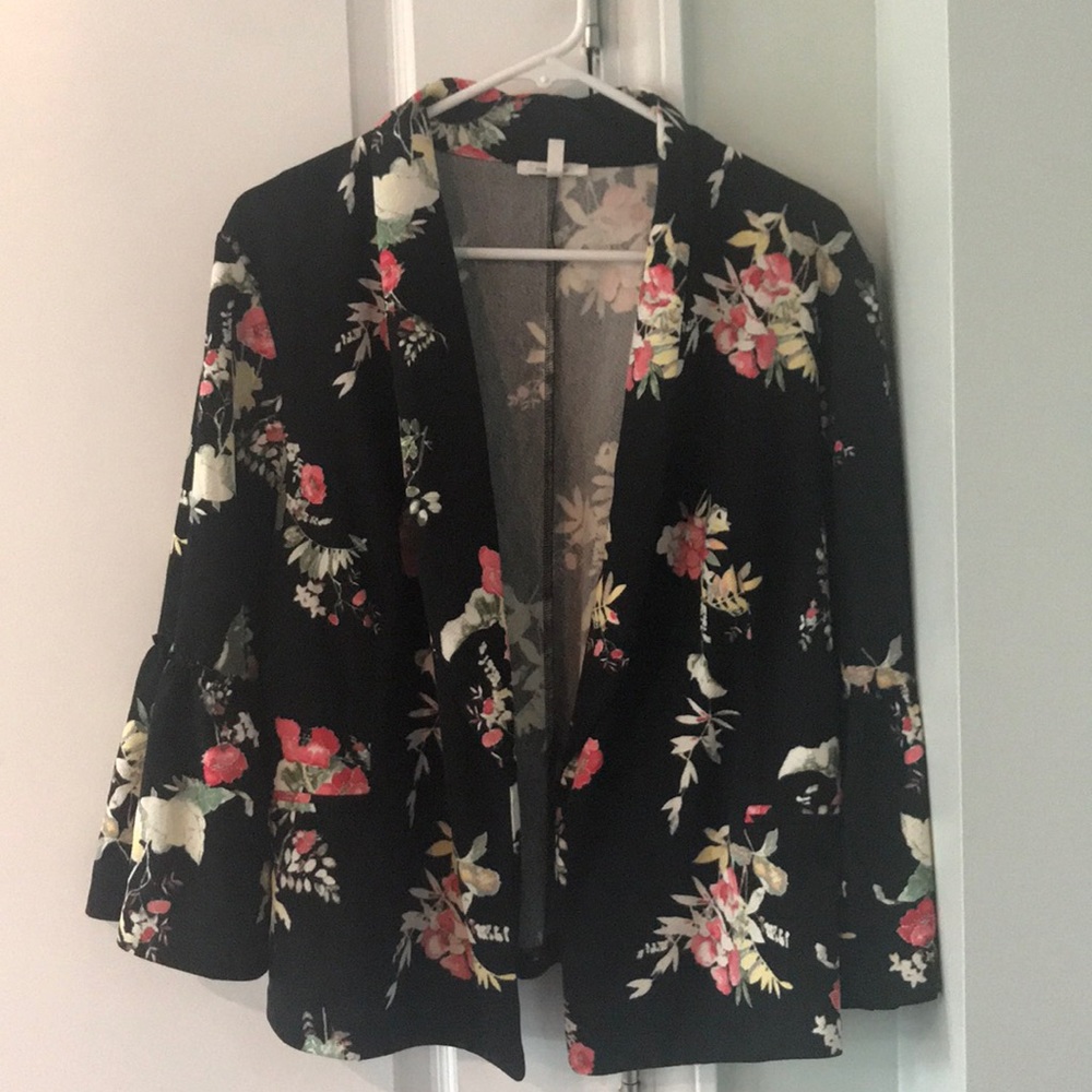 Floral Blazer